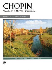 Chopin: Waltz in A minor for Piano published by Alfred