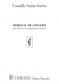Saint-Saens: Morceau de Concert for Harp published by Durand