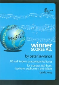 Winner Scores All for Treble Clef Brass published by Brasswind (Book & CD)