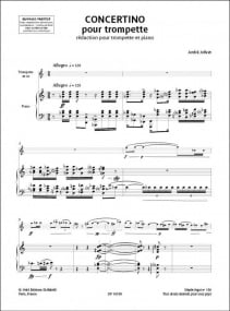 Jolivet: Concertino for Trumpet published by Durand