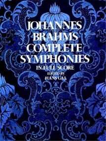Brahms: Complete Symphonies published by Dover - Full Score