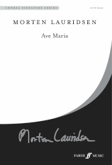 Lauridsen: Ave Maria SATB published by Faber