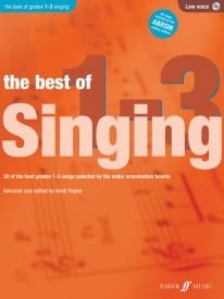 The Best of Singing Grade 1 to 3 - Low Voice published by Faber