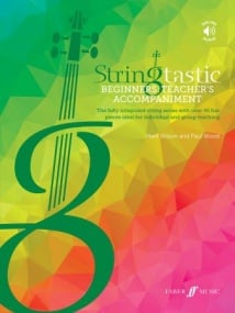 Stringtastic Beginners: Teachers Accompaniment (Piano Accompaniment) published by Faber (Book/Online Audio)