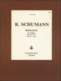 Schumann: Romance in F# Opus 28/2 for Piano published by Stainer & Bell