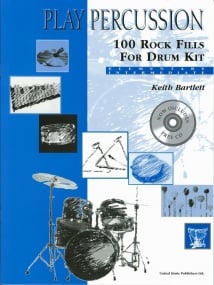Play Percussion: 100 Rock Fills for Drum Kit for Percussion published by UMP
