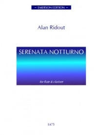 Ridout: Serenata Notturno for Flute & Clarinet published by Emerson