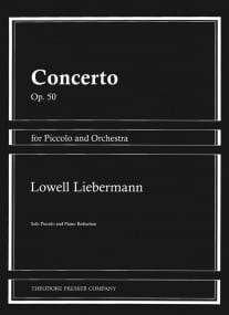 Liebermann: Concerto Opus 50 for Piccolo published by Presser