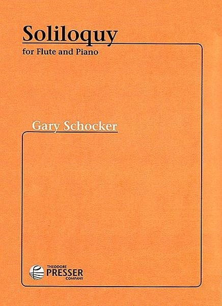 Schocker: Soliloquy for Flute published by Presser