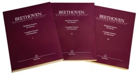 Beethoven: Complete Piano Sonatas Volumes 1 - 3 published by Barenreiter