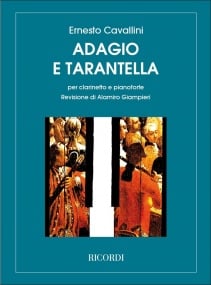 Cavallini: Adagio e Tarantella for Clarinet published by Ricordi