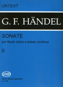 Handel: Sonatas Volume 2 for Flute published by EMB