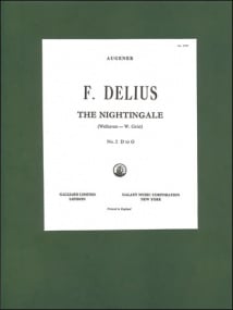 Delius: The Nightingale in G published by Stainer and Bell