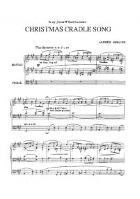 Hollins: Christmas Cradle Song for Organ published by Banks