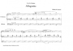 Lemare: Allegretto for Organ published by Banks