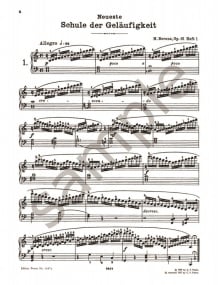 Berens: School of Velocity Opus 61/1 for Piano published by Peters