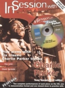 In Session with Charlie Parker - Tenor Saxophone published by IMP (Book & CD)