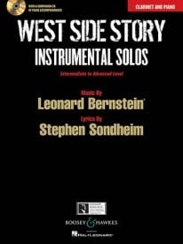 West Side Story Instrumental Solos - Clarinet published by Boosey & Hawkes (Book & CD)