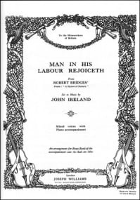 Ireland: Man in his labour rejoiceth SATB published by Stainer and Bell
