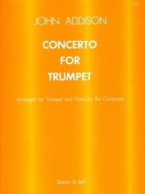 Addison: Concerto for Trumpet published by Stainer and Bell
