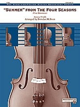 Vivaldi: Summer from The Four Seasons for String Orchestra - Score & Parts published by Alfred