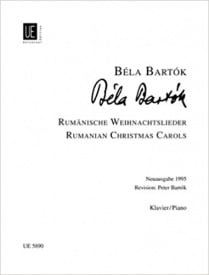 Bartok: Romanian Christmas Songs for Piano published by Universal