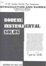 Whitney: Introduction & Samba for Alto Saxophone published by Bourne