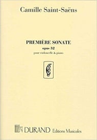 Saint-Saens: Sonata No 1 in C Minor Opus 32 for Cello published by Durand