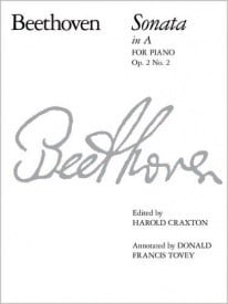Beethoven: Sonata in A Opus 2 No 2 for Piano published by ABRSM