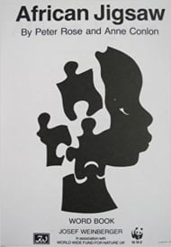 African Jigsaw - Word Book published by Weinberger