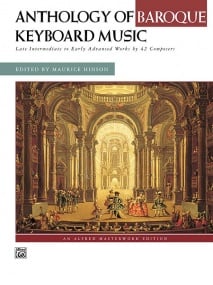 Anthology of Baroque Piano Music published by Alfred