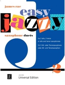 Rae: Easy Jazzy Duets Volume 2 For Saxophone published by Universal Edition