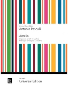 Pasculli: Amelia - un pensiero del Ballo in Maschera for Cor Anglais published by Universal