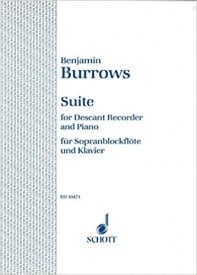 Burrows: Suite for Descant Recorder published by Schott