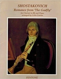 Shostakovich: Romance from the Gadfly for Clarinet published by Fentone