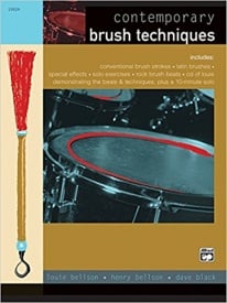 Contemporary Brush Techniques published by Alfred (Book & CD)