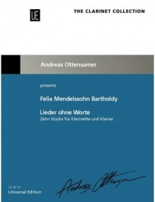 Mendelssohn: Songs Without Words for Clarinet published by Universal