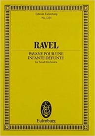 Ravel: Pavane pour une infante dfunte (Study Score) published by Eulenburg