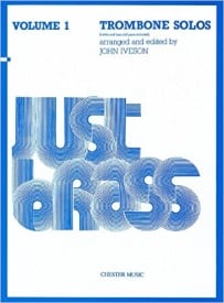Just Brass Trombone Solos Volume 1 (Treble & Bass Clef) published by Chester