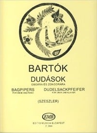 Bartok: Bagpipers for Oboe published by EMB