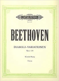 Beethoven: Diabelli Variations Opus 120 for Piano published by Peters Edition