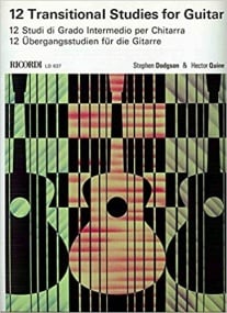 Dodgson / Quine: 12 Transitional Studies for Guitar published by Ricordi