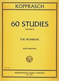 Kopprasch: 60 Studies Book 2 for Trombone or Tuba published by IMC