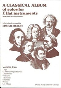 A Classical Album Volume 2 for Eb Instruments published by Studio Music