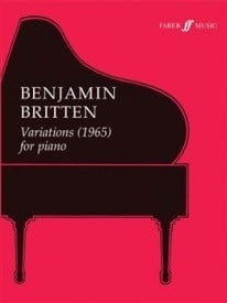 Britten: Variations (1965) for Piano published by Faber Music