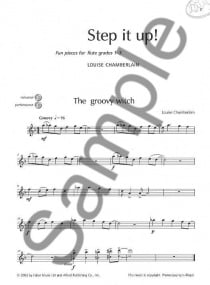 Step It Up! Grade 1 to 3 - Flute published by Faber (Book & CD)