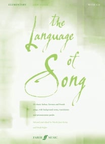 The Language of Song Elementary (Low Voice) published by Faber