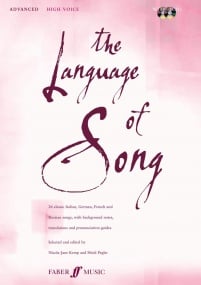 The Language of Song Advanced (High voice) published by Faber