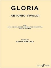Vivaldi: Gloria published by Faber - Vocal Score