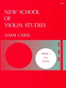 Carse: New School of Violin Studies Book 1 (First Position) published by Stainer & Bell